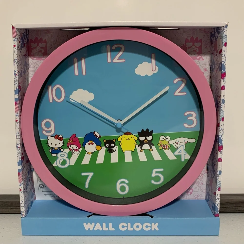 Hello Kitty and Friends by Sanrio Analog Wall Clock-New in Box